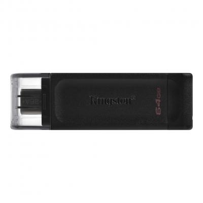 USB флеш накопичувач Kingston 64GB DataTraveler 70 USB 3.2 / Type-C (DT70/64GB) (U0447592)