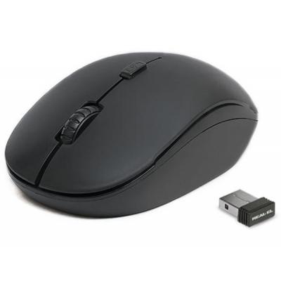 Мишка REAL-EL RM-301 black (U0294343)