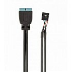 Кабель для передачи данных Cablexpert internal USB2.0 to USB3.0 0.3m (CC-U3U2-01)