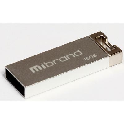USB флеш накопичувач Mibrand 16GB Сhameleon Silver USB 2.0 (MI2.0/CH16U6S) (U0538227)