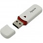 USB флеш накопичувач Apacer 32GB AH333 white USB 2.0 (AP32GAH333W-1) (U0113428)