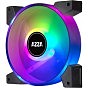 Кулер для корпуса Azza 1 X PRISMA DIGITAL RGB FAN 140mm (FFAZ-14DRGB-011) (U0411477)