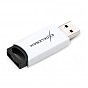 USB флеш накопичувач eXceleram 64GB H2 Series White/Black USB 2.0 (EXU2H2W64) (U0326407)