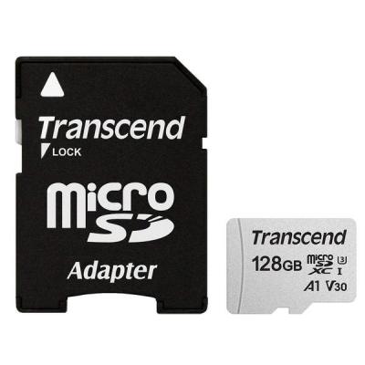 Карта пам'яті Transcend 128GB microSDXC class 10 UHS-I U3 (TS128GUSD300S-A) (U0309115)