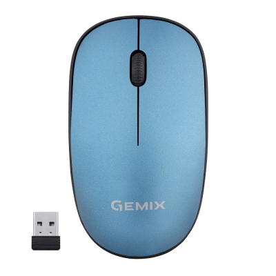 Мишка Gemix GM195 Wireless Blue (GM195Bl) (U0644008)
