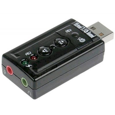 Звукова плата Dynamode C-Media 108 USB 8(7.1) каналов 3D RTL (USB-SOUND7) (U0641827)