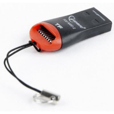 Считыватель флеш-карт Gembird USB 2.0 MicroSD (FD2-MSD-3) (U0439414)