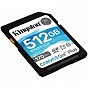 Карта пам'яті Kingston 512GB SDXC class 10 UHS-I U3 Canvas Go Plus (SDG3/512GB) (U0438912)