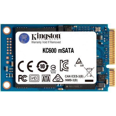 Накопичувач SSD mSATA 512GB Kingston (SKC600MS/512G) (U0517835)