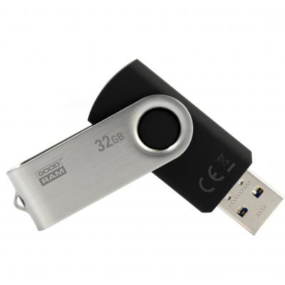 USB флеш накопичувач Goodram 32GB UTS3 Twister Black USB 3.0 (UTS3-0320K0R11) (U0186229)