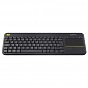 Клавиатура Logitech K400 Plus Touch Wireless UA Black (920-007145) (U0722006)