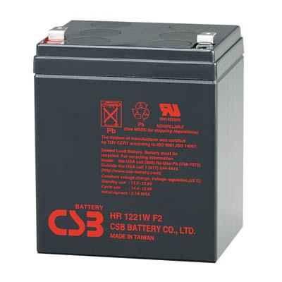 Батарея до ДБЖ 12В 5 Ач CSB (HR1221W F2) (B0005055)