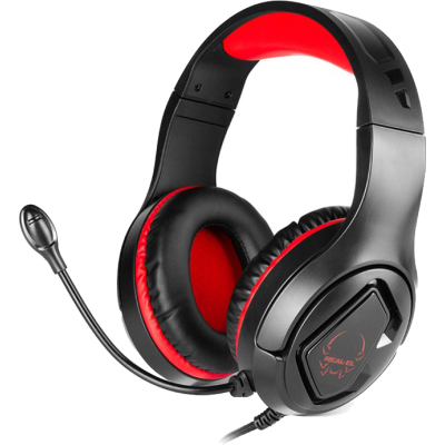 Навушники REAL-EL GDX-7590 Black-Red (U0617468)