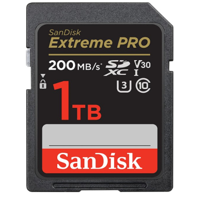 Карта пам'яті SanDisk 1TB SD class 10 UHS-I U3 V30 Extreme PRO (SDSDXXD-1T00-GN4IN) (U0746506)