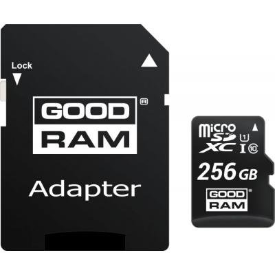 Карта пам'яті Goodram 256GB microSDXC class 10 UHS-I (M1AA-2560R12) (U0360191)