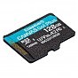 Карта пам'яті Kingston 128GB microSD class 10 UHS-I U3 A2 Canvas Go Plus (SDCG3/128GBSP) (U0438910)