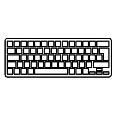 Клавіатура ноутбука HP ProBook 4720s черная с черной рамкой UA (A43107) (U0234140)