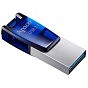 USB флеш накопичувач Apacer 16GB AH179 Blue USB 3.1 OTG (AP16GAH179U-1) (U0265602)