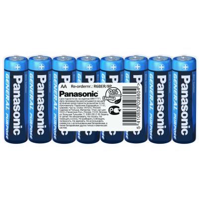 Батарейка Panasonic AA R6 Special * 8 (R6BER/8P) (U0063178)