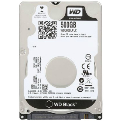 Жесткий диск для ноутбука 2.5» 500GB WD (WD5000LPLX) (U0780394)
