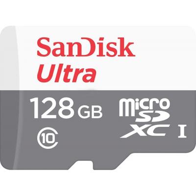 Карта пам'яті SanDisk 128GB microSDHC class 10 UHS-I Ultra (SDSQUNR-128G-GN3MA) (U0483954)