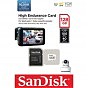 Карта пам'яті SanDisk 128GB microSDXC class 10 UHS-I U3 V30 High Endurance (SDSQQNR-128G-GN6IA) (U0396248)