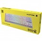 Клавиатура Hator Rockfall 2 Optica TKL Black USB White (HTK-731) (U0851342)
