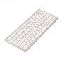 Клавіатура A4Tech FBX51C Wireless/Bluetooth White (FBX51C White) (U0800030)