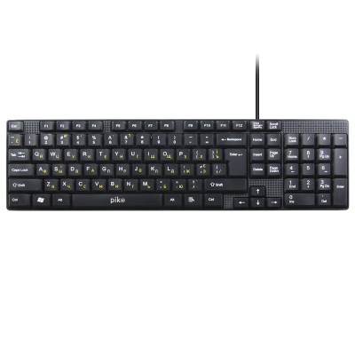 Клавіатура Piko KB-005 USB Black (1283126472459) (U0841833)