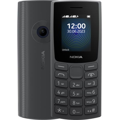 Мобільний телефон Nokia 110 DS 2023 Charcoal (1GF019FPA2C01) (U0821394)