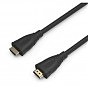 Кабель мультимедийный HDMI to HDMI 1.0m V2.1 8K 60Hz HP (DHC-HD02-01M) (U0806772)