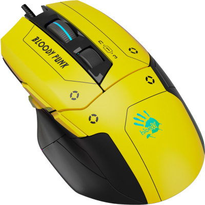Мышка A4Tech Bloody W70 Max Punk Yellow (U0594699)