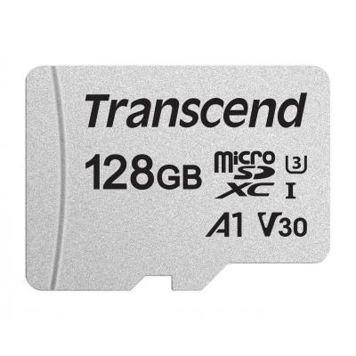 Карта пам'яті Transcend 128GB microSDXC class 10 UHS-I U3 A1 (TS128GUSD300S) (U0309086)