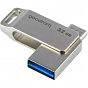 USB флеш накопитель Goodram 32GB ODA3 Silver USB 3.0 / Type-C (ODA3-0320S0R11) (U0862768)
