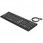 Клавіатура HP 100 USB Black (2UN30AA) (U0501919)