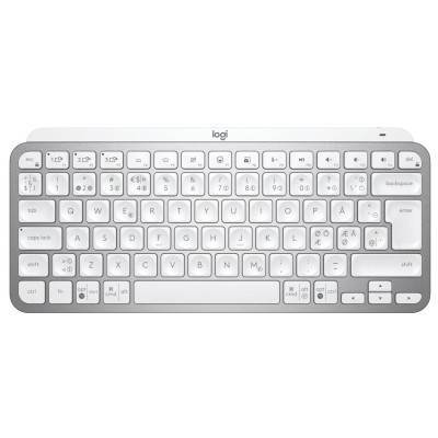 Клавіатура Logitech MX Keys Mini For Business Wireless Illuminated UA Pale Grey (920-010609) (U0781703)