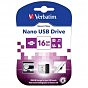 USB флеш накопичувач Verbatim 16GB Store 'n' Stay Nano Black USB 2.0 (97464) (U0247048)