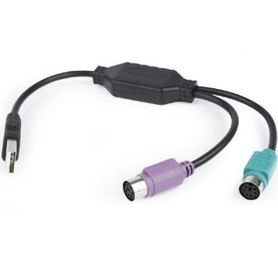 Перехідник USB to PS/2 Cablexpert (UAPS12-BK) (U0291794)