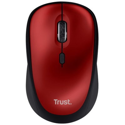 Мышка Trust Yvi+ Silent Eco Wireless Red (24550) (U0756189)