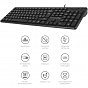 Клавіатура OfficePro SK276 USB Black (SK276) (U0899518)