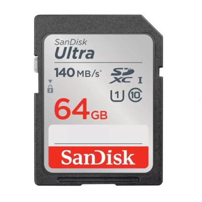 Карта пам'яті SanDisk 64GB SD class 10 UHS-I Extreme Ultra (SDSDUNB-064G-GN6IN) (U0862958)