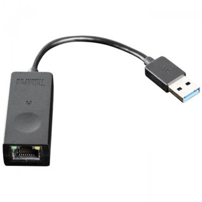 Перехідник Lenovo USB 3.0 to Ethernet Adapter (4X90S91830) (U0485003)