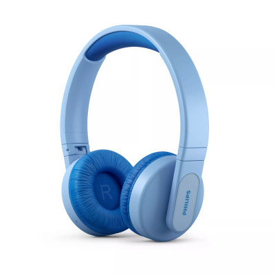 Наушники Philips Kids TAK4206 On-ear Colored light panels Wireless Blue (TAK4206BL/00) (U0721444)