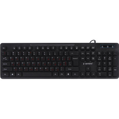 Клавіатура Gembird KB-MCH-04-UA USB Black (KB-MCH-04-UA) (U0594710)