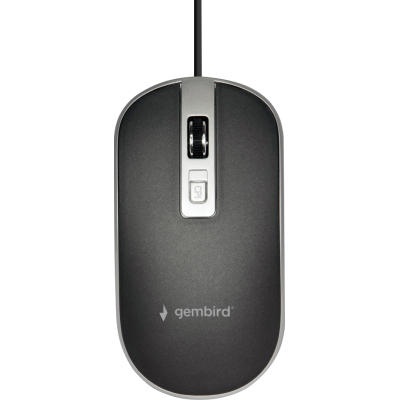 Мишка Gembird MUS-4B-06-BS USB Black-Gray (MUS-4B-06-BS) (U0797994)