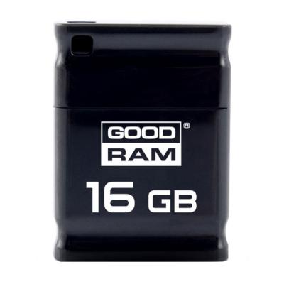 USB флеш накопичувач Goodram 16GB UPI2 Piccolo Black USB 2.0 (UPI2-0160K0R11) (U0186224)