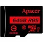 Карта памяти Apacer 64GB microSDXC class 10 UHS-I (AP64GMCSX10U5-RA) (U0911686)