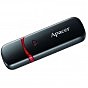 USB флеш накопичувач Apacer 32GB AH333 black USB 2.0 (AP32GAH333B-1) (U0113429)