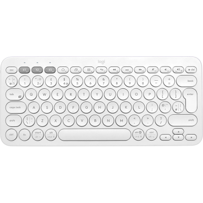 Клавіатура Logitech K380s Multi-Device Bluetooth UA White (920-011852) (U0855589)