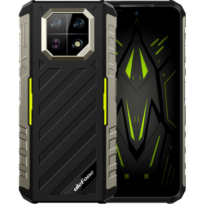 Мобильный телефон Ulefone Armor 22 8/128Gb Black Green (6937748735540) (U0858871)